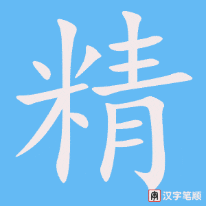 精笔顺动图
