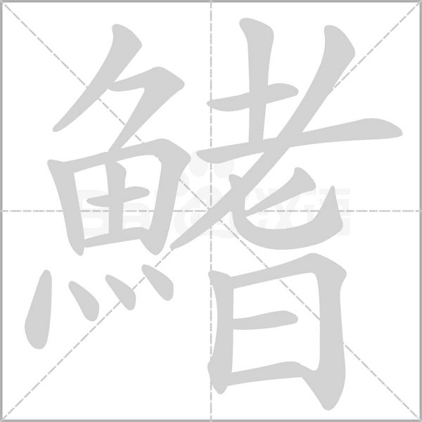 鰭笔顺动图