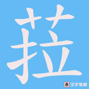 菈笔顺动图