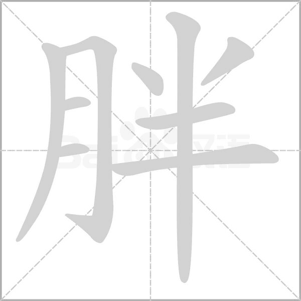 胖笔顺动图