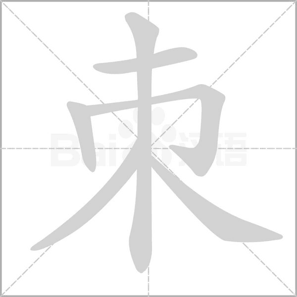 朿笔顺动图