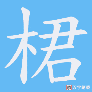 桾笔顺动图