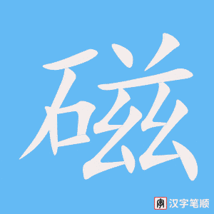 磁字动图