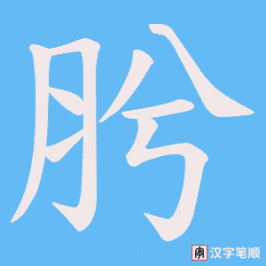 肹笔顺动图