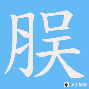 脵笔顺动图