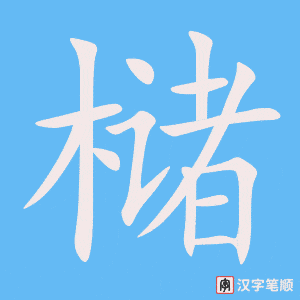 槠笔顺动图