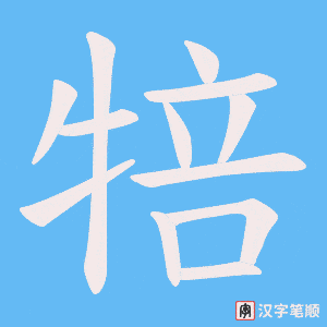 犃笔顺动图