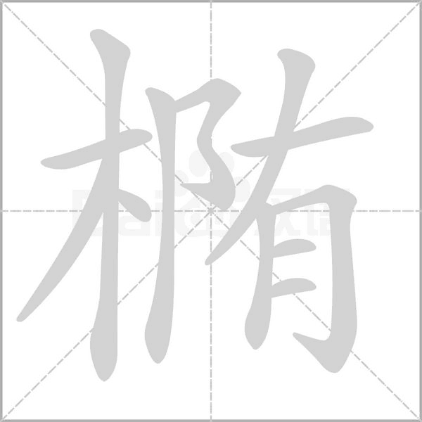 椭笔顺动图