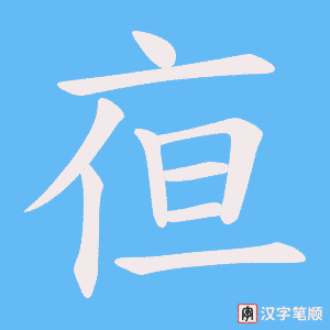 亱笔顺动图
