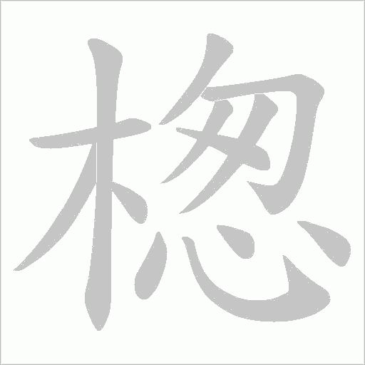 楤笔顺动图