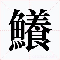 鱶笔顺动图