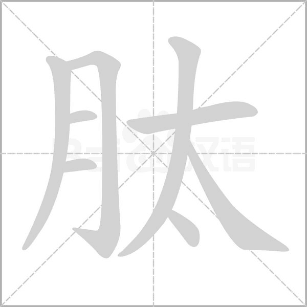 肽笔顺动图