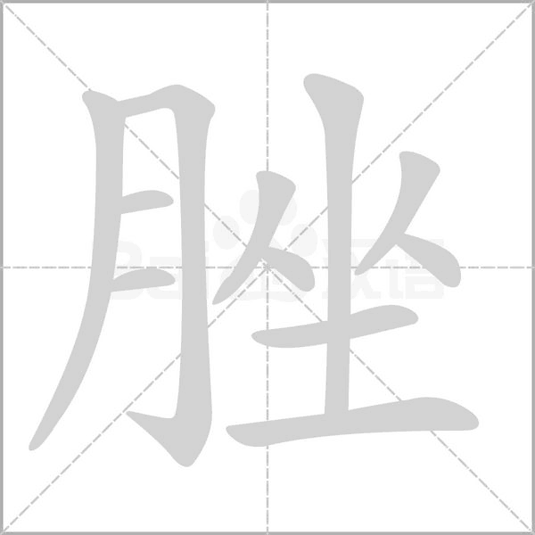 脞笔顺动图