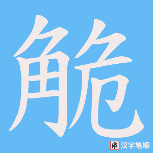 觤笔顺动图