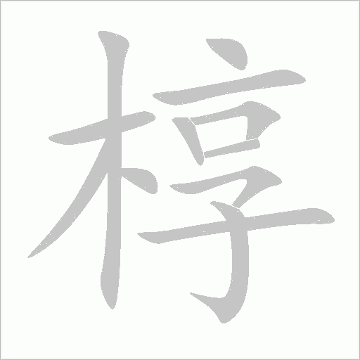 椁笔顺动图