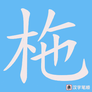 柂笔顺动图