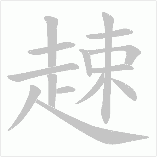 趚笔顺动图