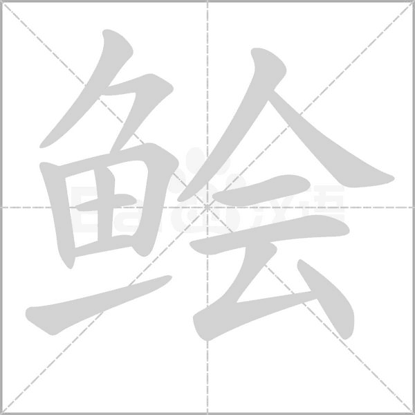 鲙笔顺动图