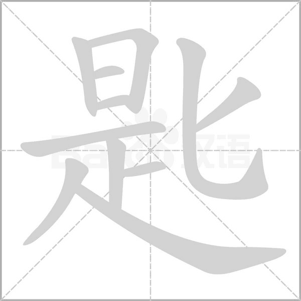 匙笔顺动图