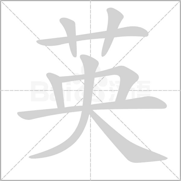 英笔顺动图