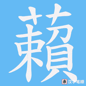 藾笔顺动图