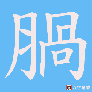 腡笔顺动图