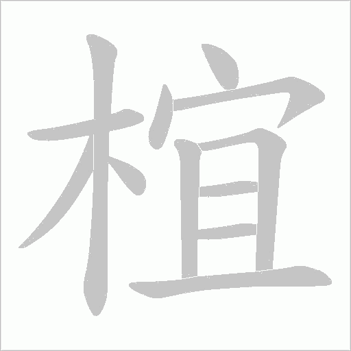 椬笔顺动图