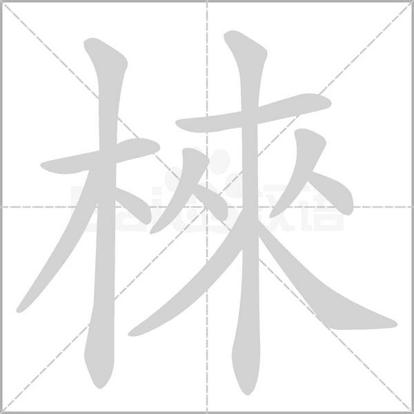 棶笔顺动图