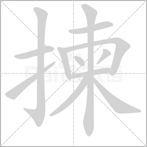 揀笔顺动图