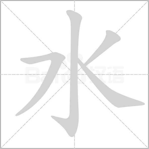 水笔顺动图