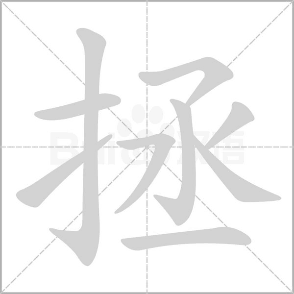 拯笔顺动图