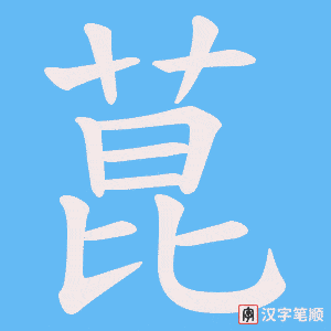 菎笔顺动图
