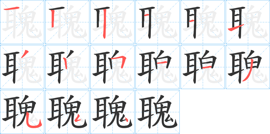 聭的笔顺