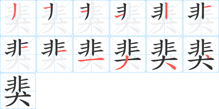 猆的笔顺
